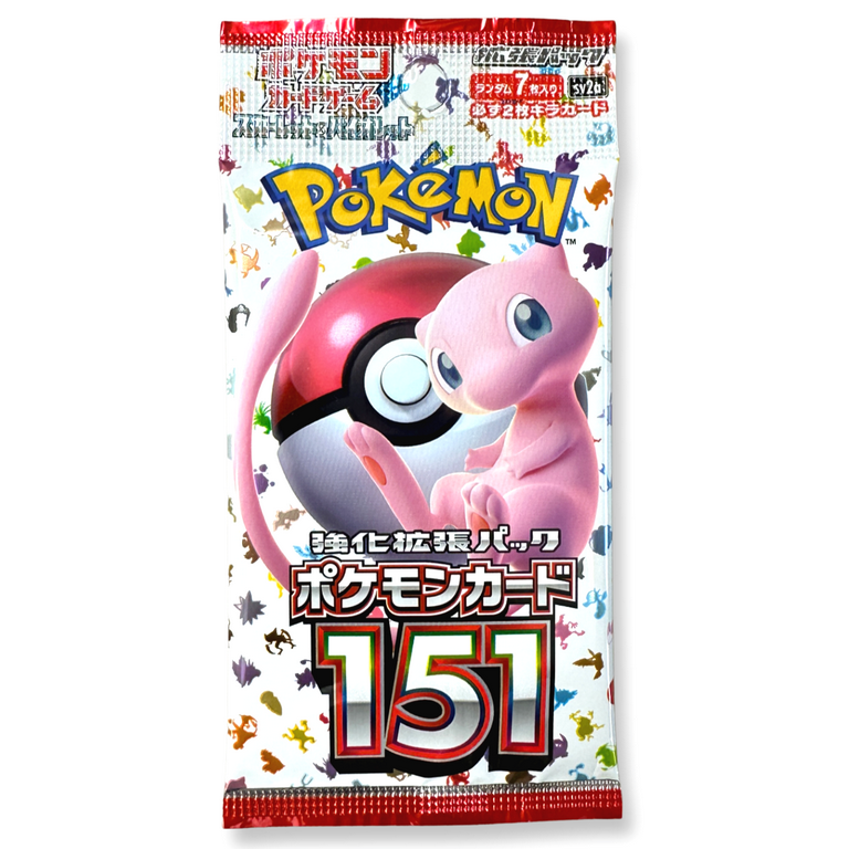 חפיסת קלפי פוקימון 151 יפני - Pokémon Booster Pack 151 Japanese